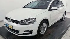 Bianco metallizzato Usata 2015 VW Golf VII Trendline Tre volumi | 8970 € (Buon prezzo)