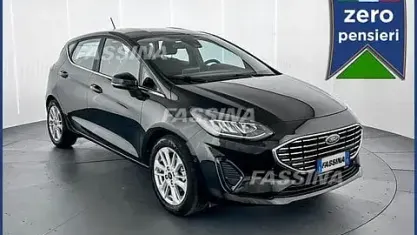 Gebraucht Ford Fiesta Titanium 75 PS (55 kW) 2023 Schwarz Kleinwagen
