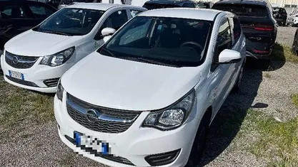 Bianco Usata 2016 Opel Karl Due volumi | 6900 € (Buon prezzo)