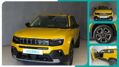 Usata Jeep Avenger Summit 101 CV (74 kW) 2025 Oro SUV