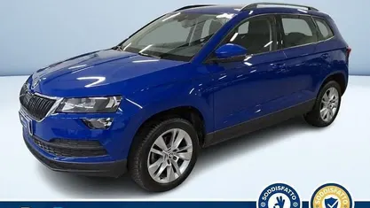 Blu metallizzato Usata 2020 Skoda Karoq Ambition SUV | 17.900 € (Ottimo prezzo)