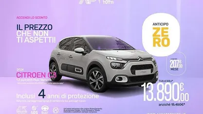 Nero Usata 2024 Citroën C3 PureTech Tre volumi | 13.890 € (Buon prezzo)