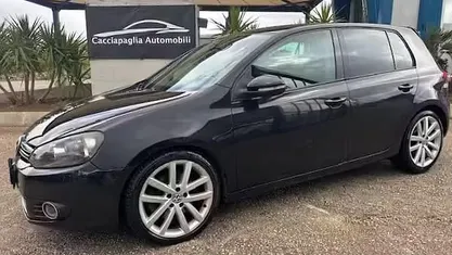 Usata VW Golf VI Highline 160 CV (117 kW) 2009 Nero Utilitaria