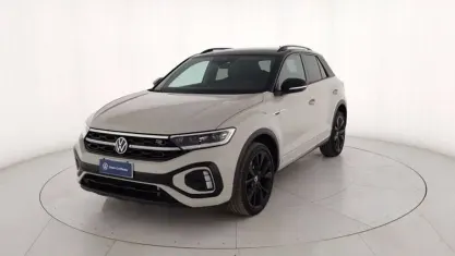 Usata VW T-Roc R-line 150 CV (110 kW) 2022 Grigio metallizzato SUV