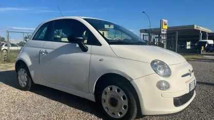 Usata Fiat 500 75 CV (55 kW) 2010 Bianco Berlina