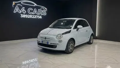 Usata Fiat 500 Pop 69 CV (50 kW) 2008 Blu Berlina
