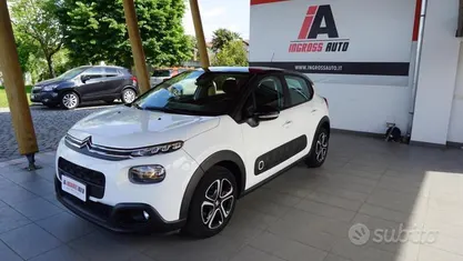 Bianco Usata 2019 Citroën C3 PureTech Due volumi | 9900 € (Buon prezzo)