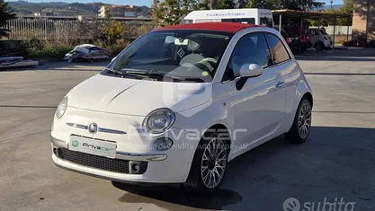 Bianco Usata 2009 Fiat 500C Lounge Cabrio | 5300 € (Ottimo prezzo)