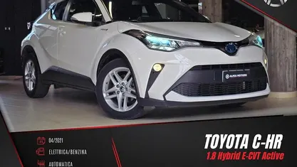 Usata Toyota C-HR Active 98 CV (72 kW) 2021 Bianco SUV