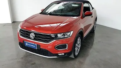 Brugt VW T-Roc Style 150 HK (110 kW) 2021 Rød SUV