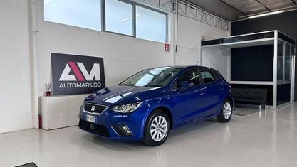 Usata Seat Ibiza Style 75 CV (55 kW) 2018 Blu/azzurro Utilitaria