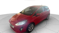 Rosso Usata 2017 Ford Fiesta Titanium Tre volumi | 10.300 € (Buon prezzo)