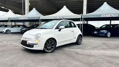 Usata Fiat 500 Sport 69 CV (50 kW) 2011 Bianco Berlina