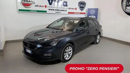 Usata Seat Leon Style 116 CV (85 kW) 2023 Grigio Station wagon
