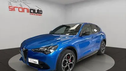 Begagnad Alfa Romeo Stelvio Veloce 210 HK (154 kW) 2024 Blå SUV