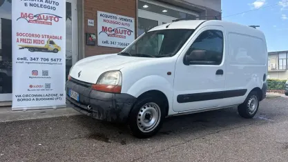 Usata Renault Kangoo 65 CV (47 kW) 2002 Bianco Monovolume