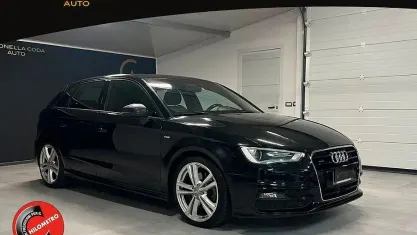 Usata Audi A3 S-Line 184 CV (135 kW) 2015 Nero Berlina