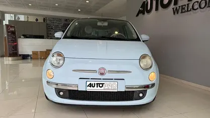 Blu/azzurro Usata 2009 Fiat 500 Lounge Due volumi | 3800 € (Buon prezzo)