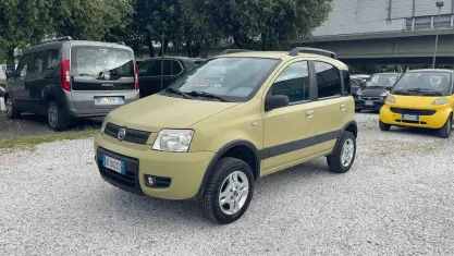 Usata Fiat Panda 4x4 69 CV (50 kW) 2006 Giallo Utilitaria