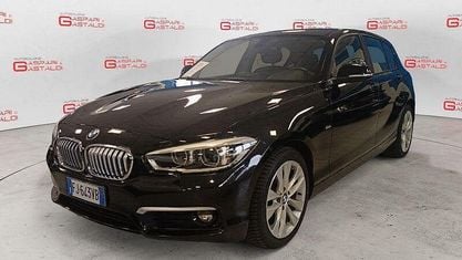 Käytetty BMW 116 Efficient Dynamics 116 HP (85 kW) 2017 Harmaa Viistoperä