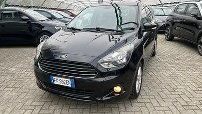 Usata Ford Ka Plus Ultimate 86 CV (63 kW) 2017 Nero Utilitaria