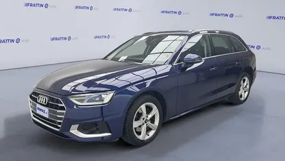 Usata Audi A4 Advanced 136 CV (100 kW) 2021 Blu Station wagon