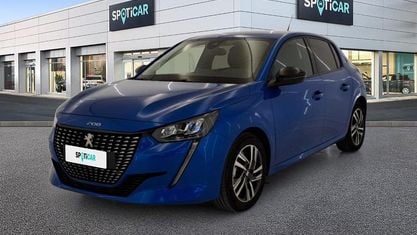 Gebraucht Peugeot 208 Allure 75 PS (55 kW) 2022 Blau Kleinwagen