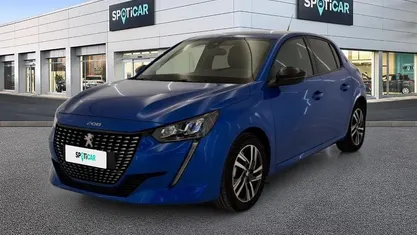Usata Peugeot 208 Allure 75 CV (55 kW) 2022 Blu Utilitaria