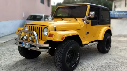 Usata Jeep Wrangler 174 CV (127 kW) 1999 Giallo SUV
