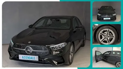 Occasion Mercedes A180 AMG line 136 ch (100 kW) 2025 Noir Berline