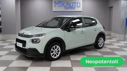 Usata Citroën C3 Feel 68 CV (50 kW) 2018 Verde Utilitaria