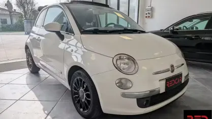 Usata Fiat 500C Rock 69 CV (50 kW) 2010 Bianco Cabrio
