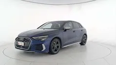 Blu navarra metallizzato Usata 2022 Audi S3 Ambiente Tre volumi | 31.900 € (Super prezzo)