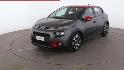 Usata Citroën C3 Shine 100 CV (73 kW) 2018 Grigio Utilitaria