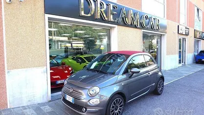 Grigio metallizzato Usata 2021 Fiat 500C Dolcevita Cabrio | 14.990 € (Buon prezzo)