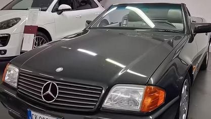 Usata Mercedes SL300 231 CV (169 kW) 1992 Grigio Cabrio