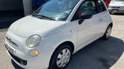 Usata Fiat 500 69 CV (50 kW) 2010 Bianco Cabrio
