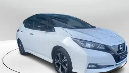 Usata Nissan Leaf Acenta 89 kW (122 CV) 2021 Bianco Utilitaria