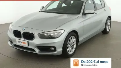 Usata BMW 118 Advantage 150 CV (110 kW) 2016 Argento Utilitaria