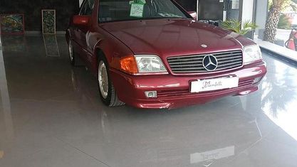 Usata Mercedes SL300 231 CV (169 kW) 1992 Rosso Cabrio
