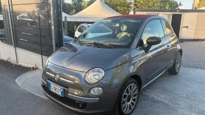 Usata Fiat 500C Lounge 95 CV (69 kW) 2011 Grigio Cabrio