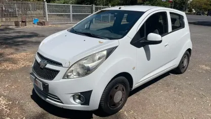 Usata Chevrolet Spark LS 68 CV (50 kW) 2012 Bianco Utilitaria