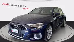 Blu navarra met Usata 2022 Audi A3 Sportback Advanced Tre volumi | 28.500 € (Ottimo prezzo)
