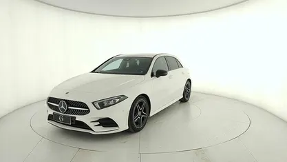 Usata Mercedes A180 Premium 116 CV (85 kW) 2019 Bianco Berlina
