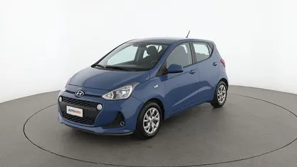 Usata Hyundai i10 67 CV (49 kW) 2018 Blu Utilitaria