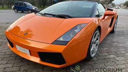 Usata Lamborghini Gallardo 519 CV (381 kW) 2006 Arancio borealis (pearl effect Cabrio