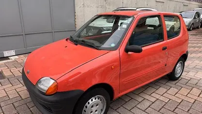 Usata Fiat Seicento 39 CV (28 kW) 1998 Arancione Utilitaria