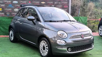 Grigio Usata 2017 Fiat 500C Lounge Cabrio | 9990 € (Super prezzo)