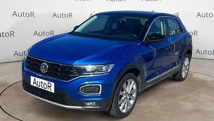 Usata VW T-Roc Advance 150 CV (110 kW) 2020 Blu/azzurro SUV