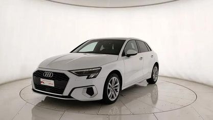 Usata Audi A3 Advanced 150 CV (110 kW) 2023 Bianco Berlina